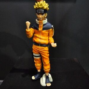 Naruto Orange Anime Action Figure with Black and Cream Accents - Kids Toy